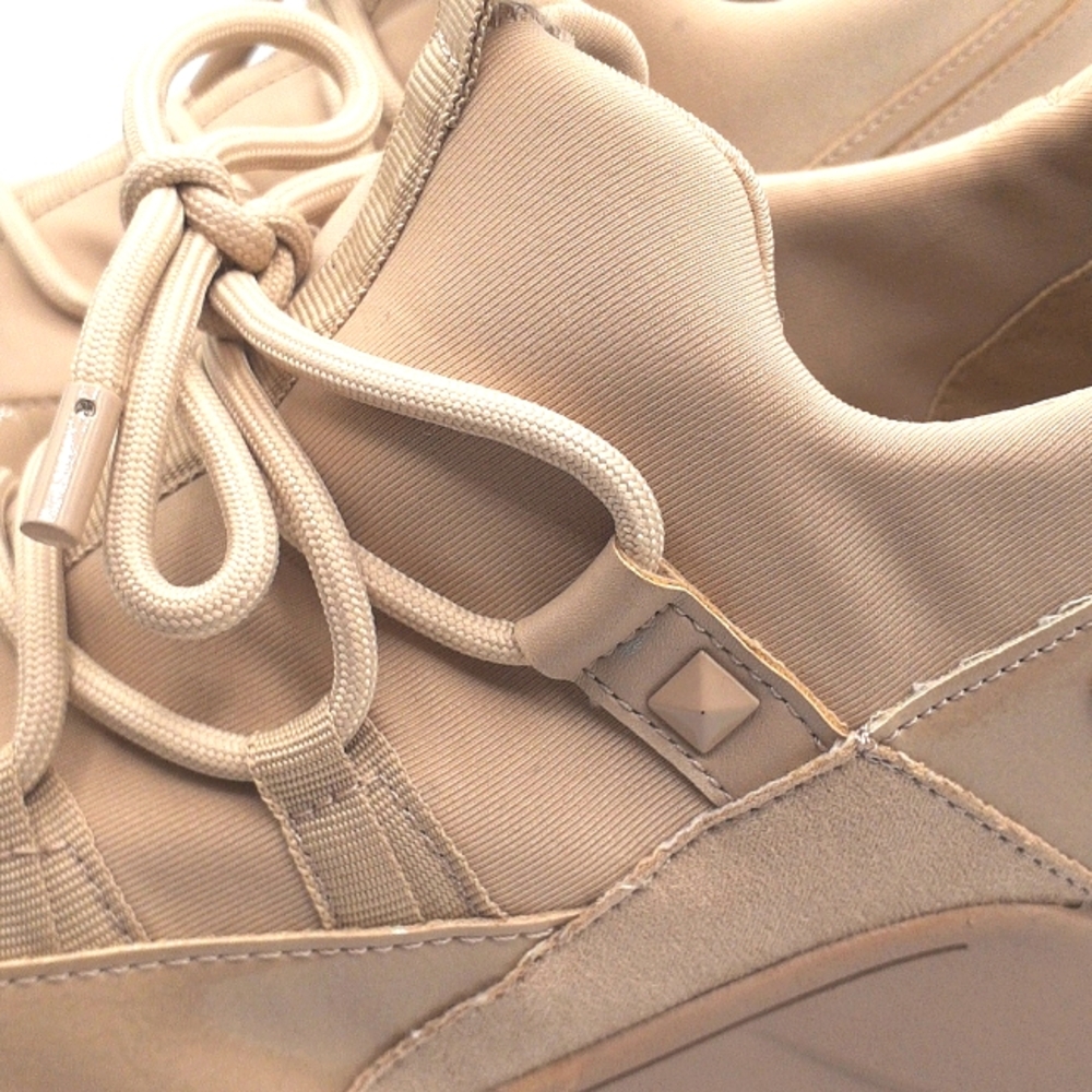 SALE! Jennifer Lopez Beige Athleisure Sneakers Women's Size 10 - Picture 4 of 8